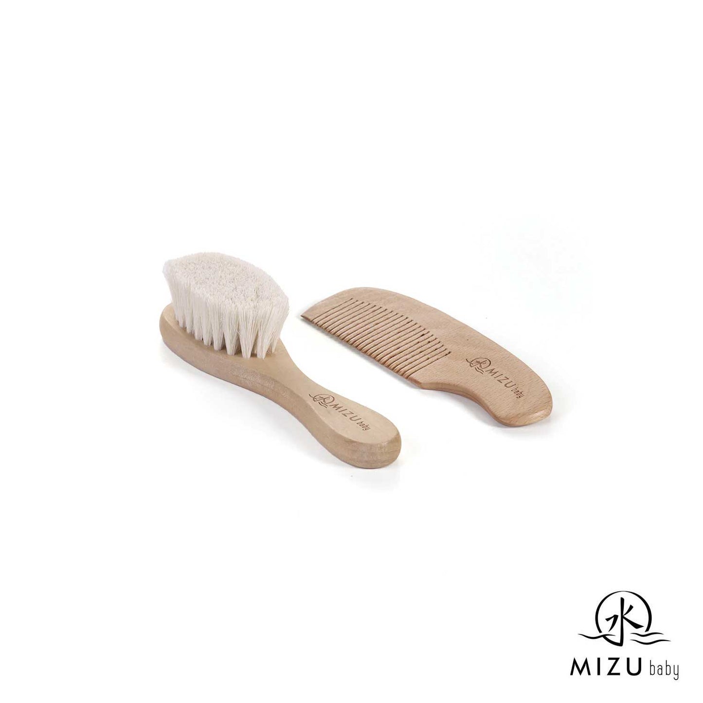 Mizu - Mami Bamboo brush and comb set