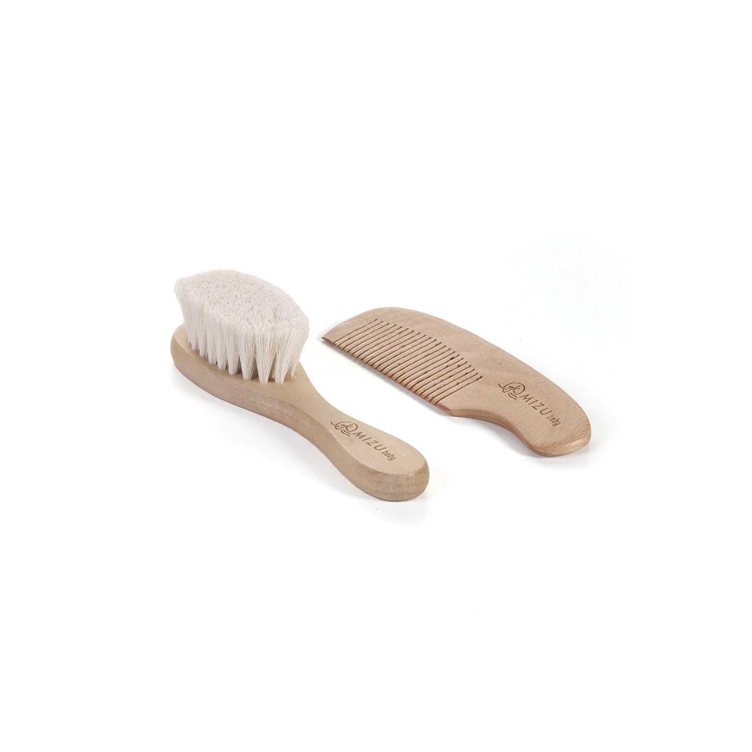 Mizu - Mami Set spazzola e pettine in bamboo