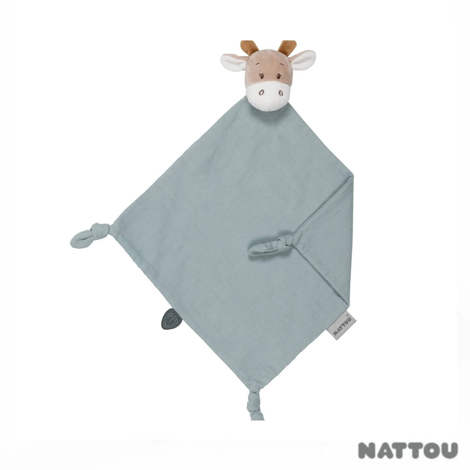 Nattou - Doudou in Cotone Luna la Giraffa