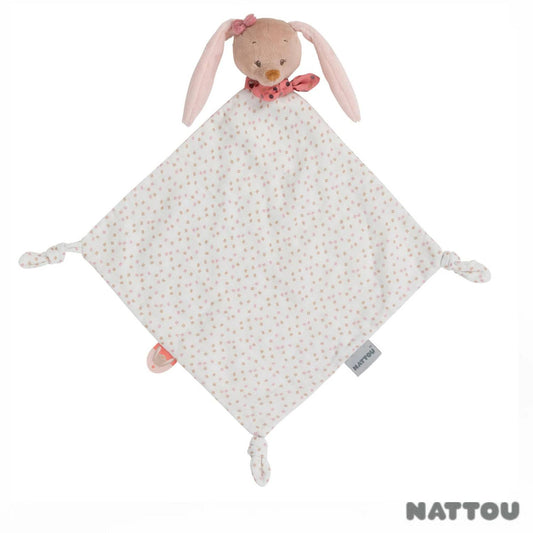 Nattou - Maxi Doudou in Cotone Pauline la Coniglietta