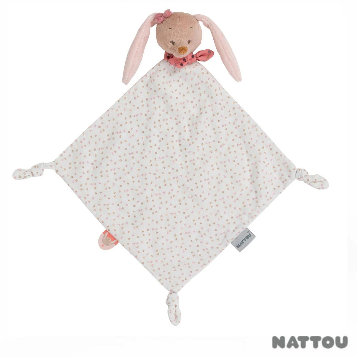 Nattou - Maxi Doudou in Cotone Pauline la Coniglietta – Iperbimbo