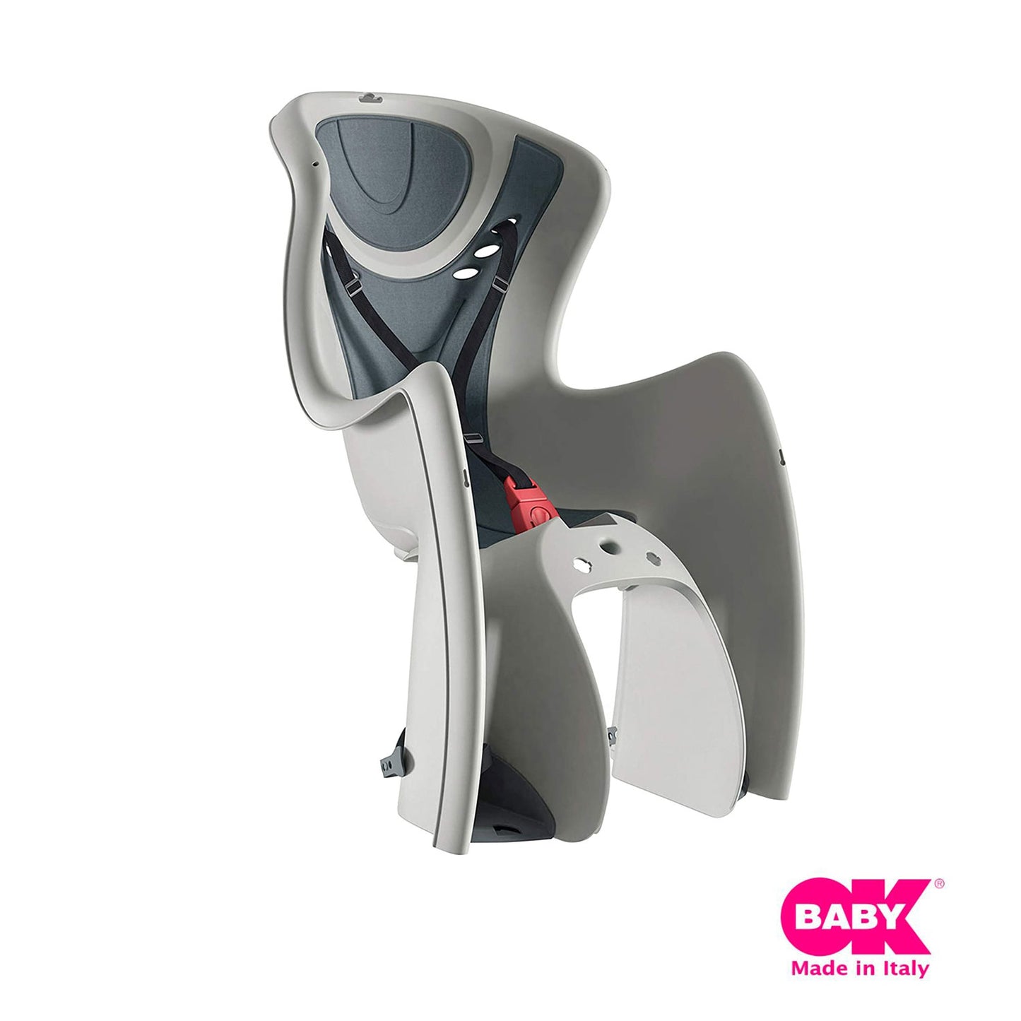 OK Baby - Seggiolino Bici Posteriore Baby Shield con attacco al portapacchi