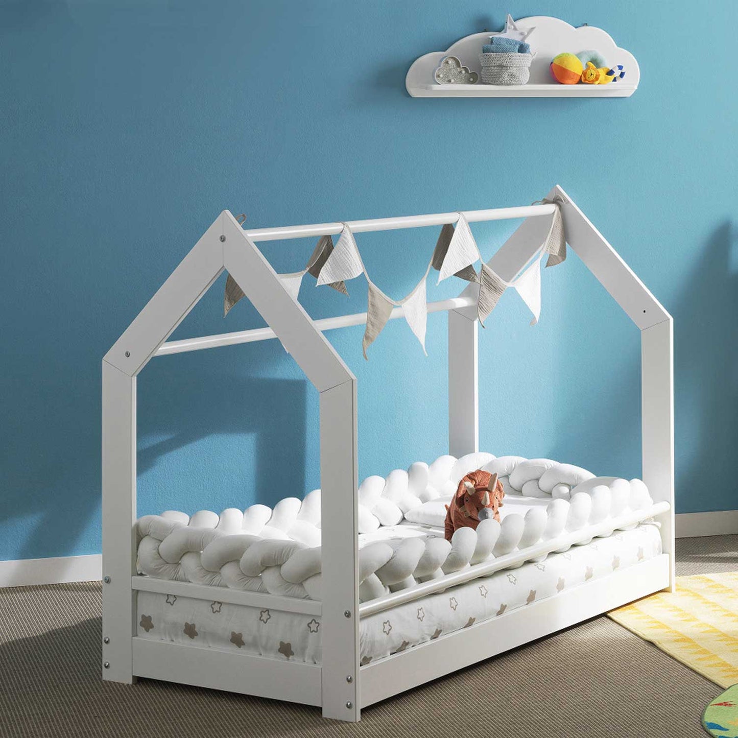 Pali - Freedom wooden cot with mattress