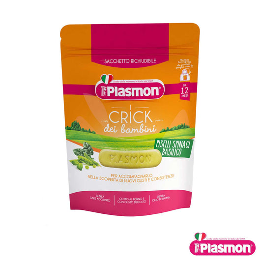 Plasmon Crick Spinach And Peas 100gr