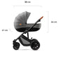 Kinderkraft Prime Passeggino Trio 3 in 1 modello 2020