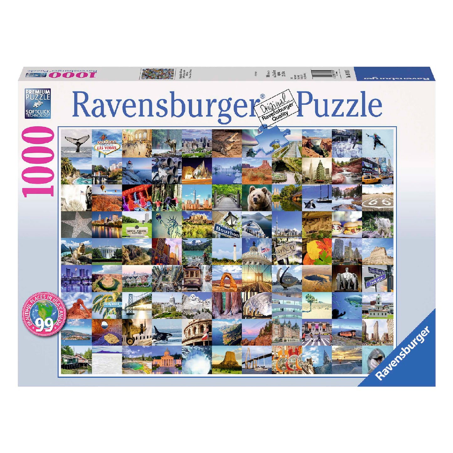 Ravensburger - Puzzle 1000 PZ. Foto & Paesaggi