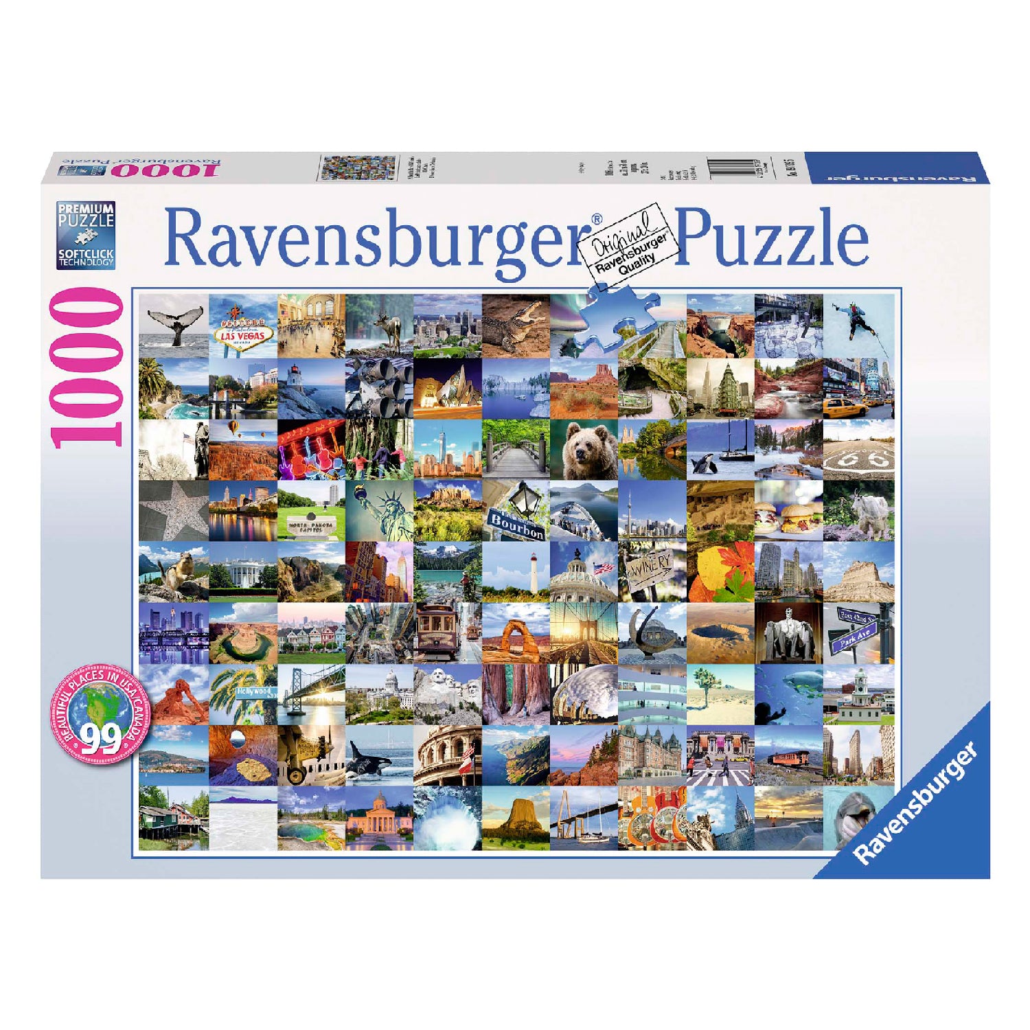 Ravensburger - Puzzle 1000 PCS. Photos &amp; Landscapes