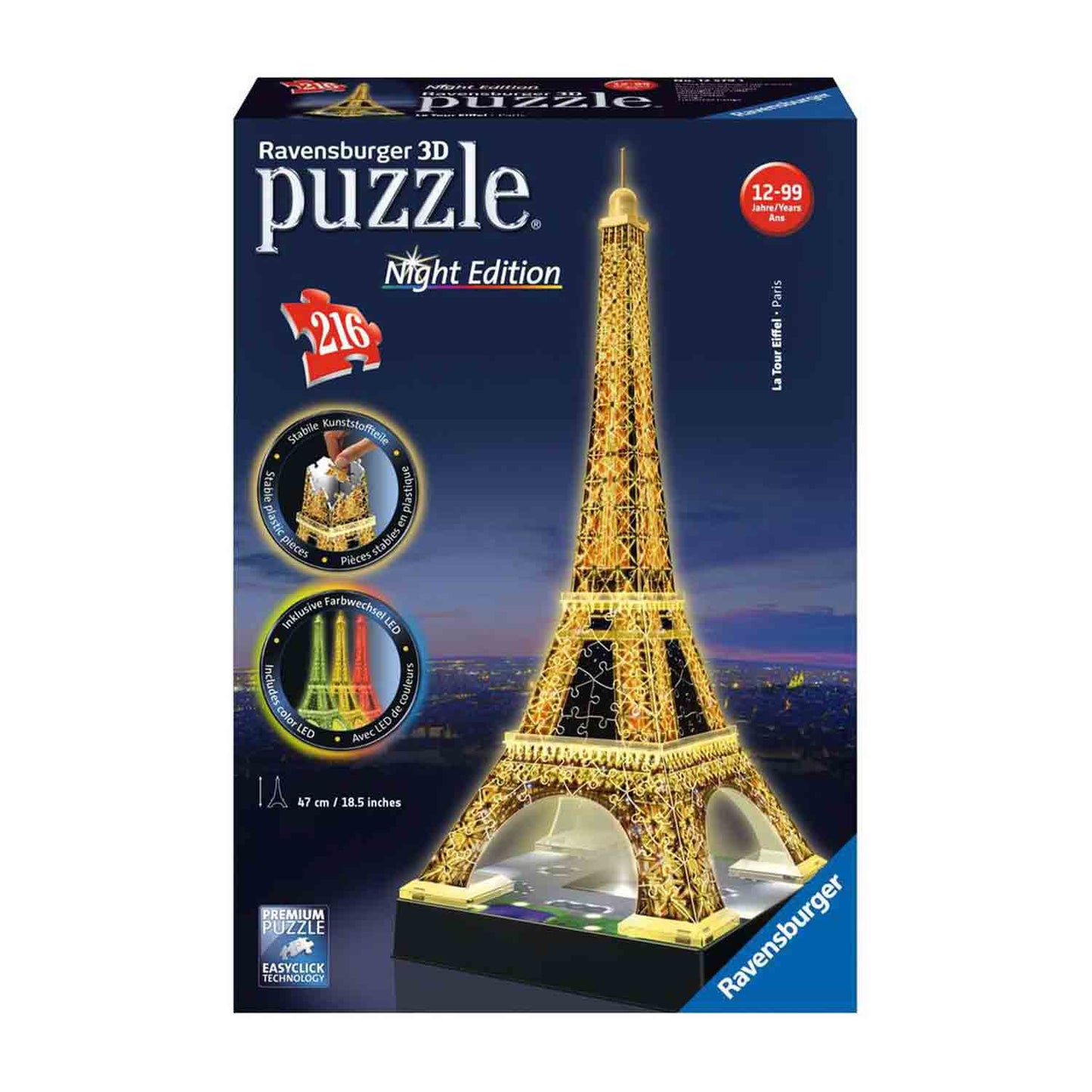 Ravensburger – 3D Puzzle 216 PCS. Symbols and Monuments