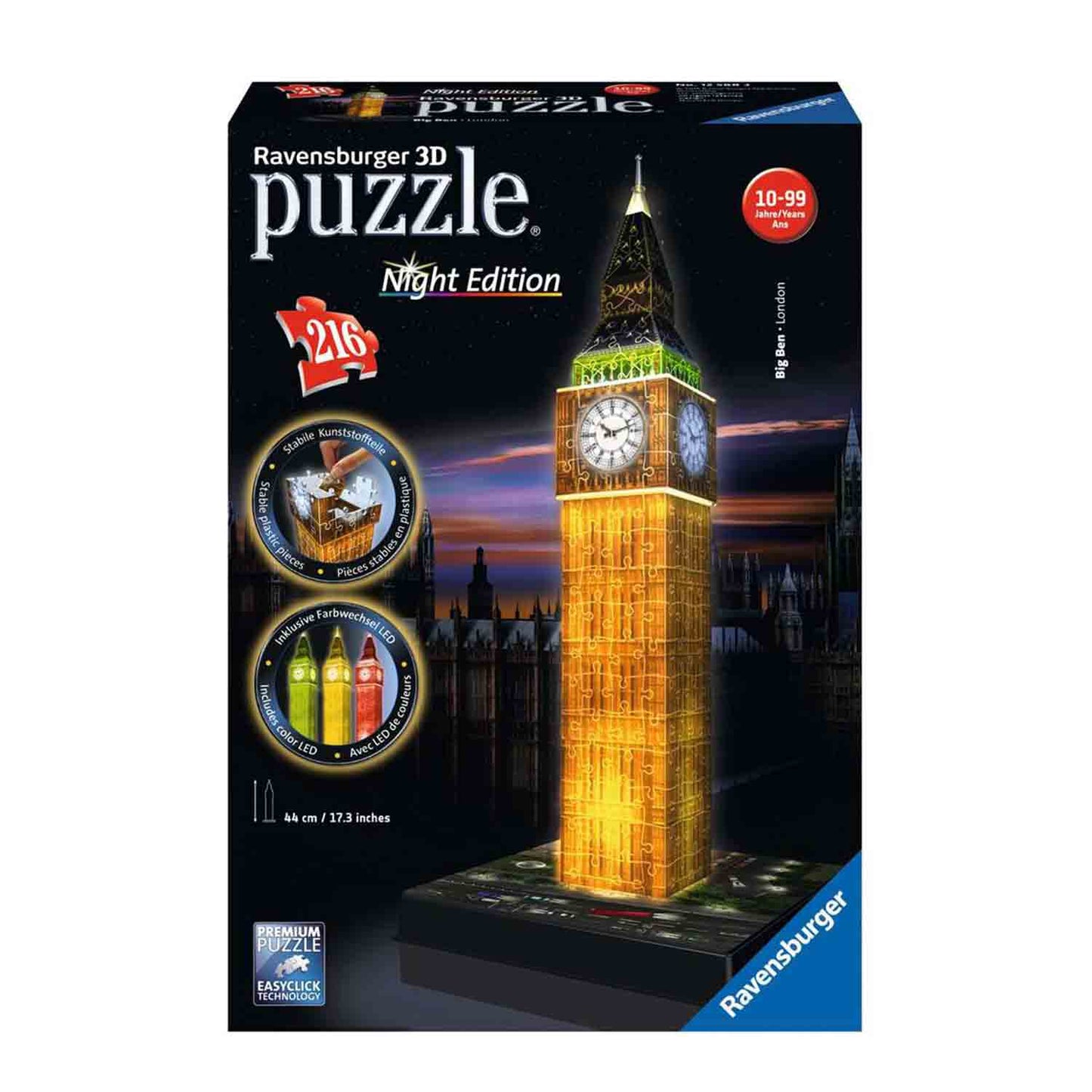 Ravensburger – 3D Puzzle 216 PCS. Symbols and Monuments