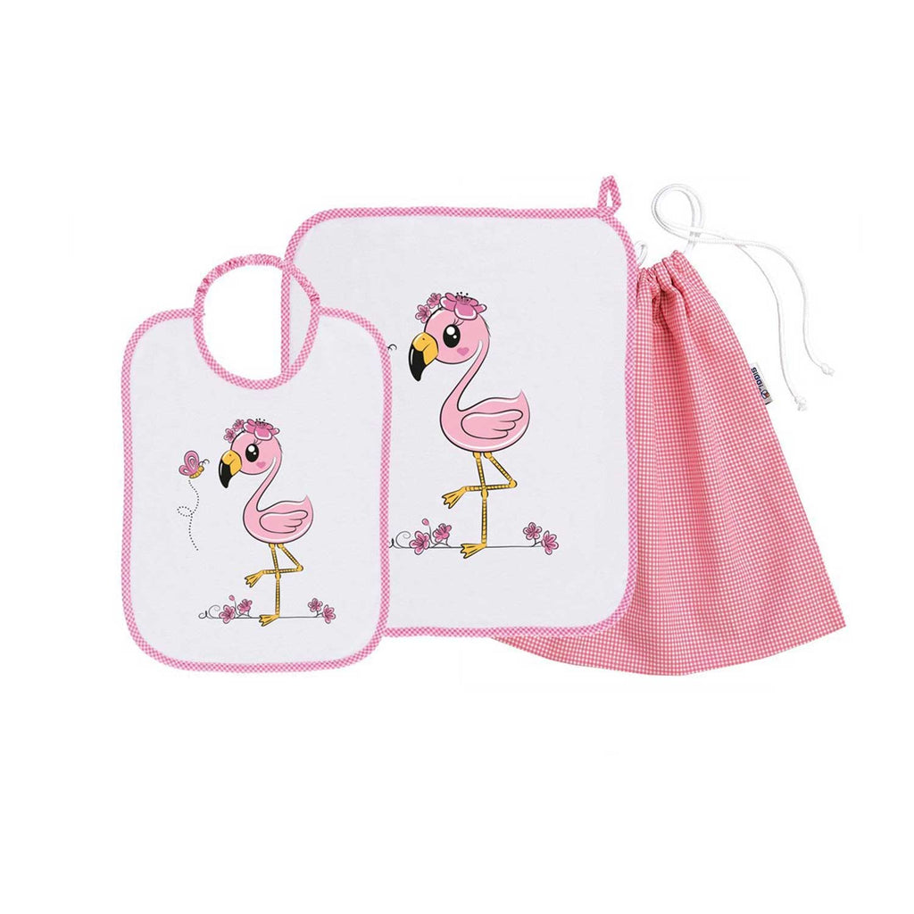 Siggi - Baby Kindergarten Set 3pcs Towel Bag Bib