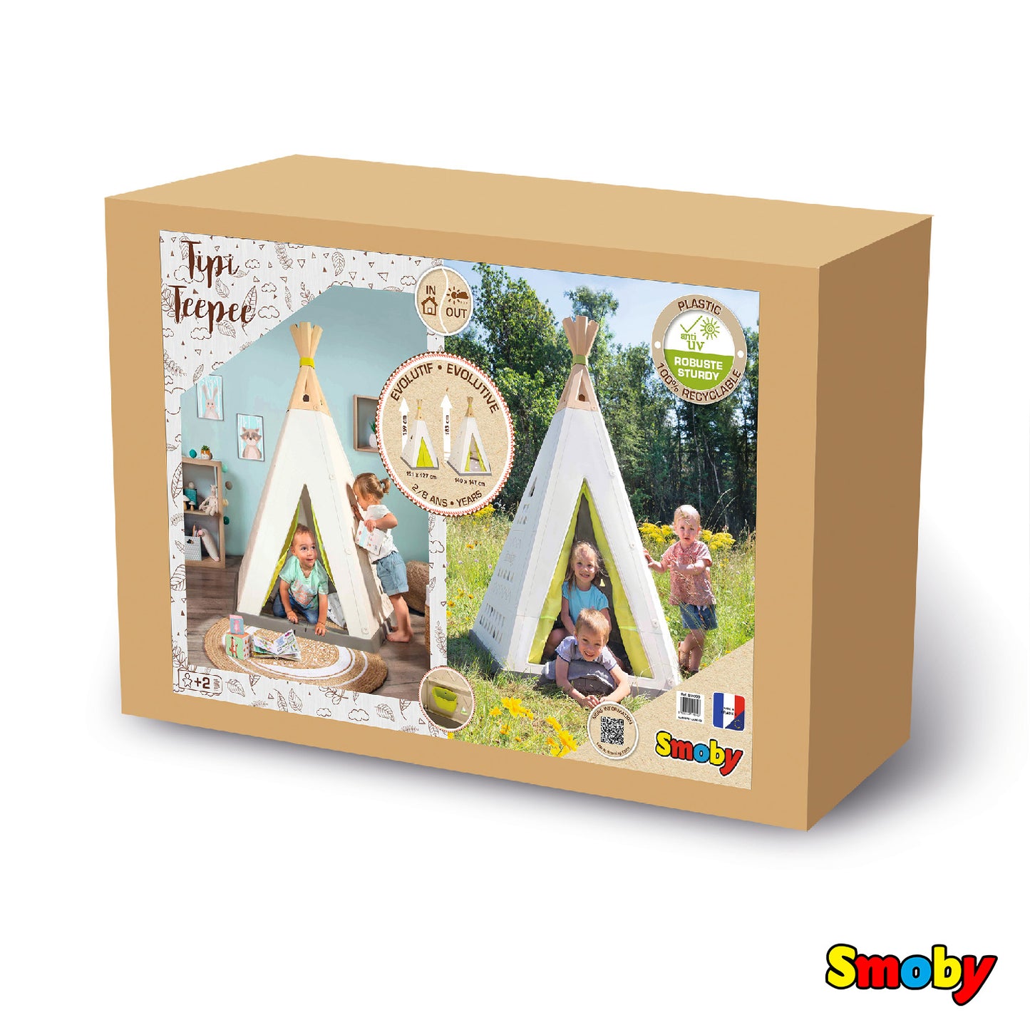 Smoby - Tenda gioco Teepee