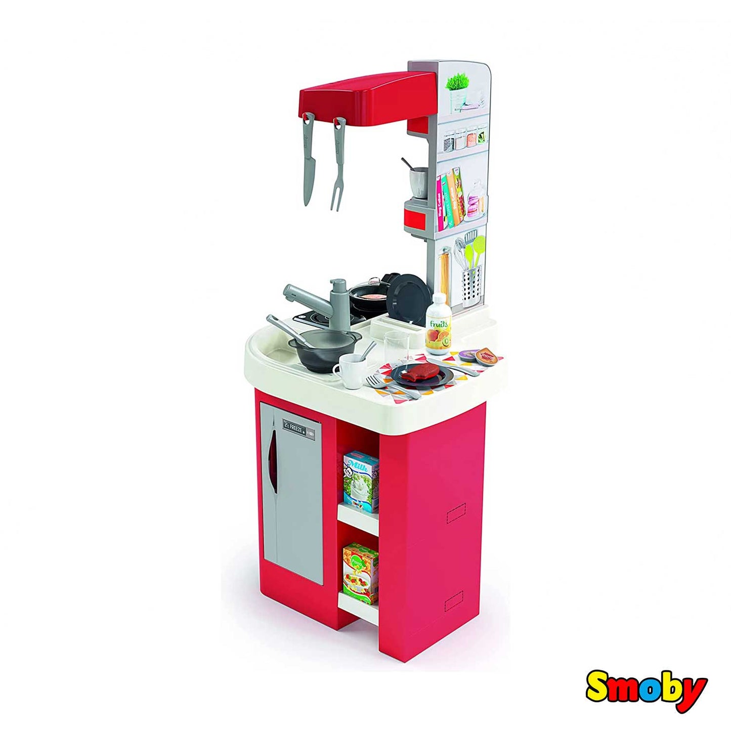 Smoby - Cucina Studio Bubble Red