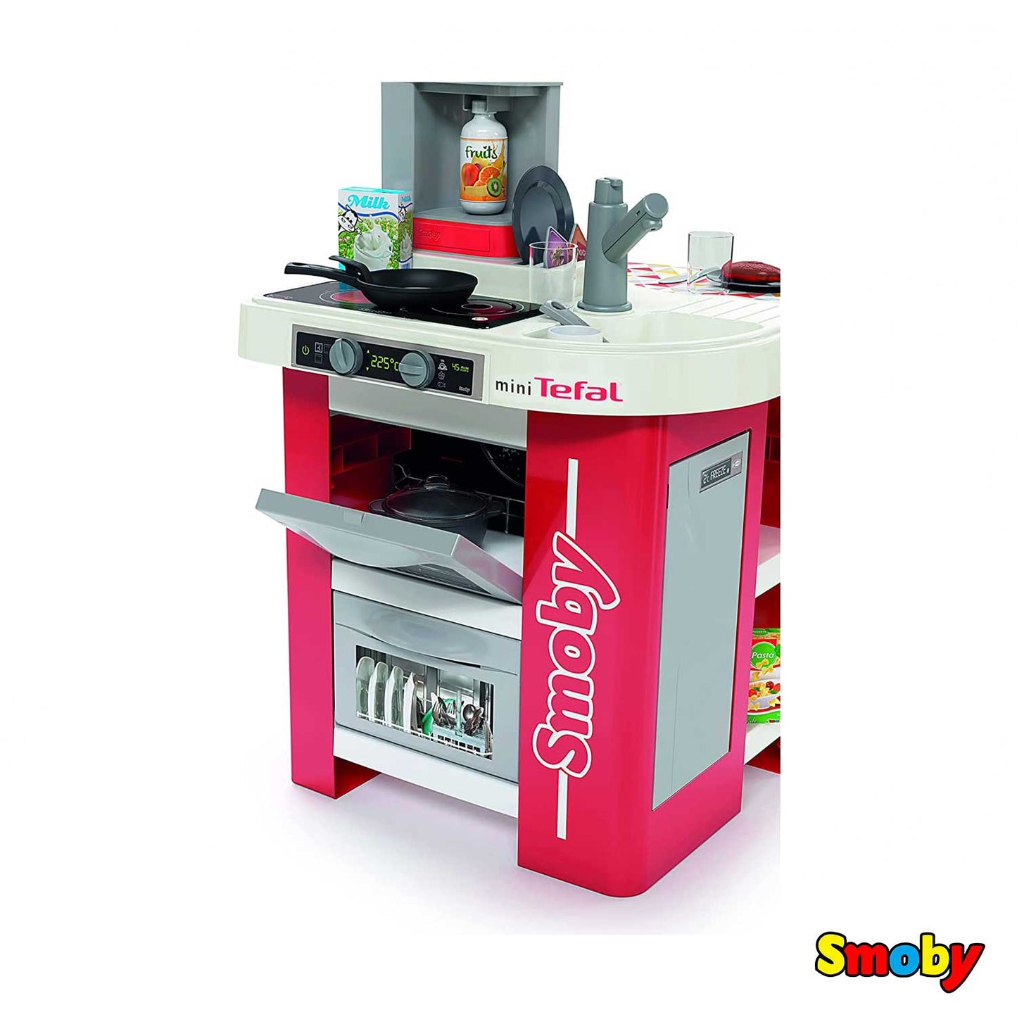 Smoby - Cucina Studio Bubble Red