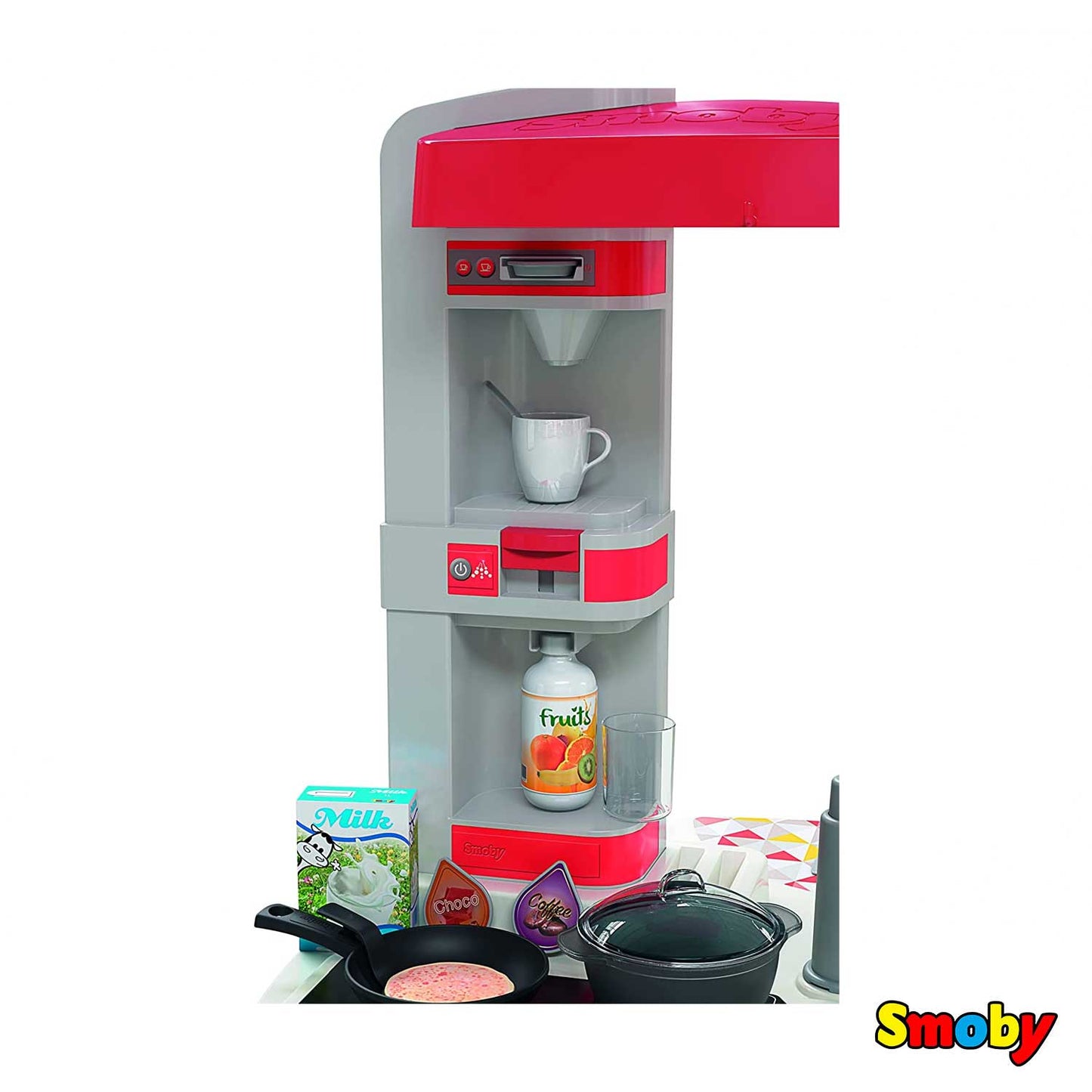 Smoby - Cucina Studio Bubble Red