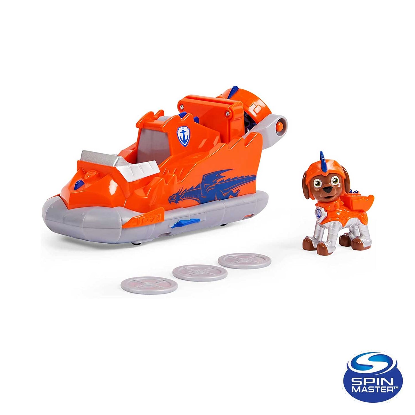 Spin Master - Paw Patrol Veicolo tematizzato di Salvataggio Knights di Zuma