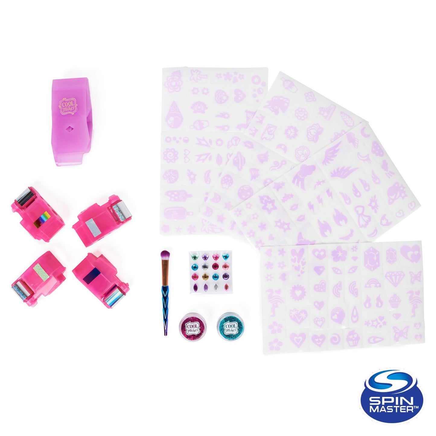 Spin Master - Cool Maker Shimmer Me - Roll Create Tattoo 6061176