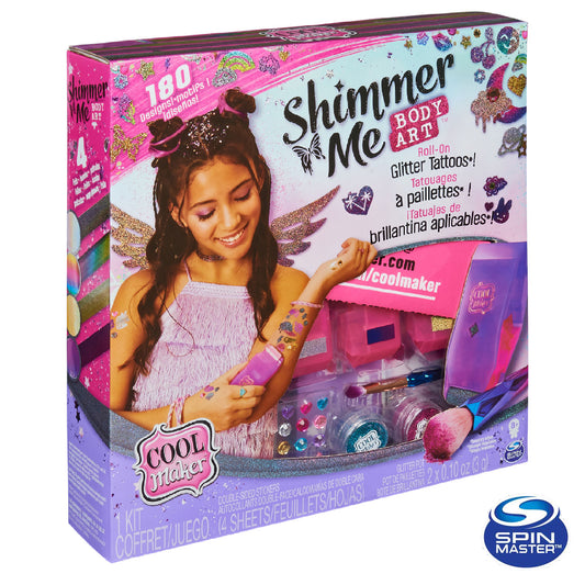 Spin Master - Cool Maker Shimmer Me - Roll Crea Tatoo 6061176