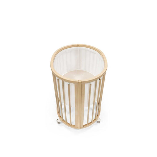 Stokke - Sleepi Mini V3 Cot Crib Mesh Bumper Cover White