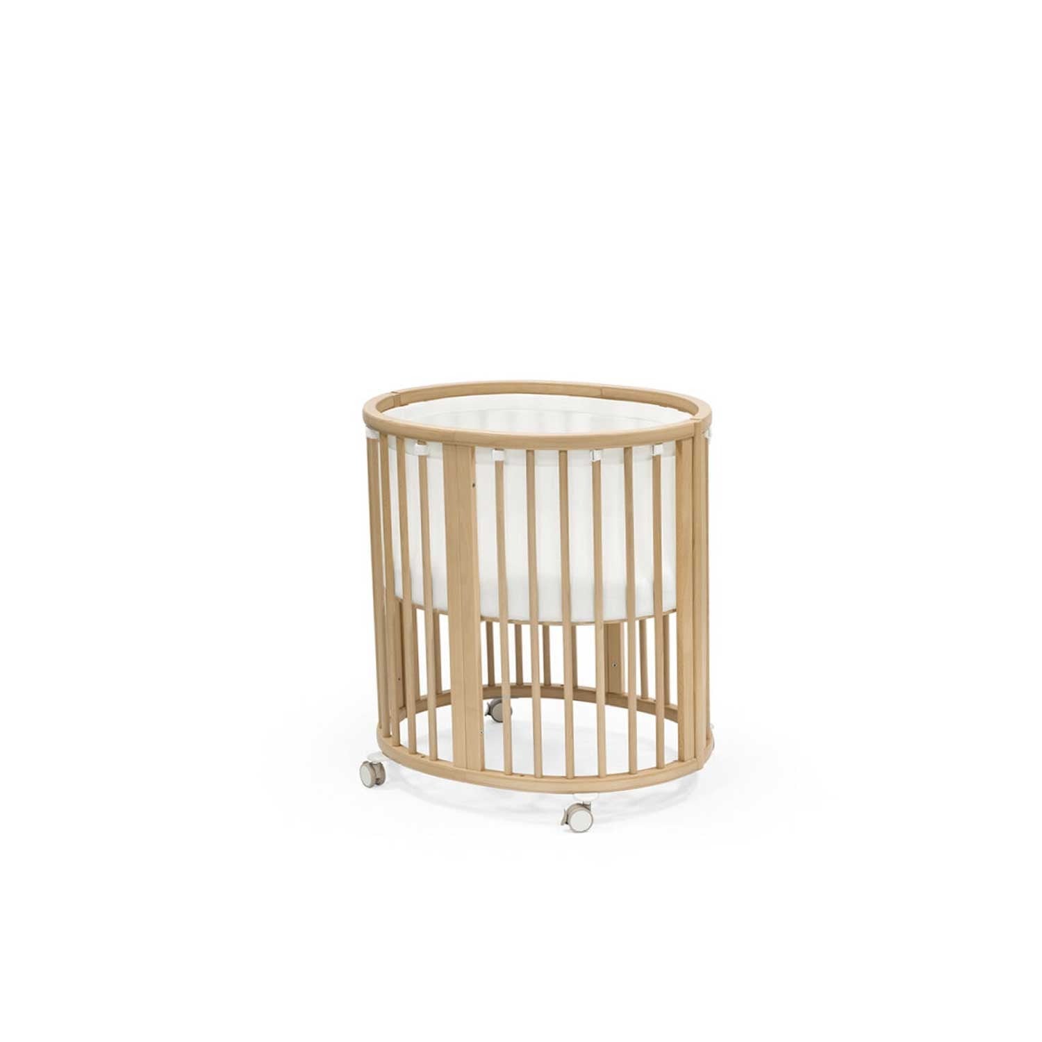 Stokke - Sleepi Mini V3 Cot Crib Mesh Bumper Cover White