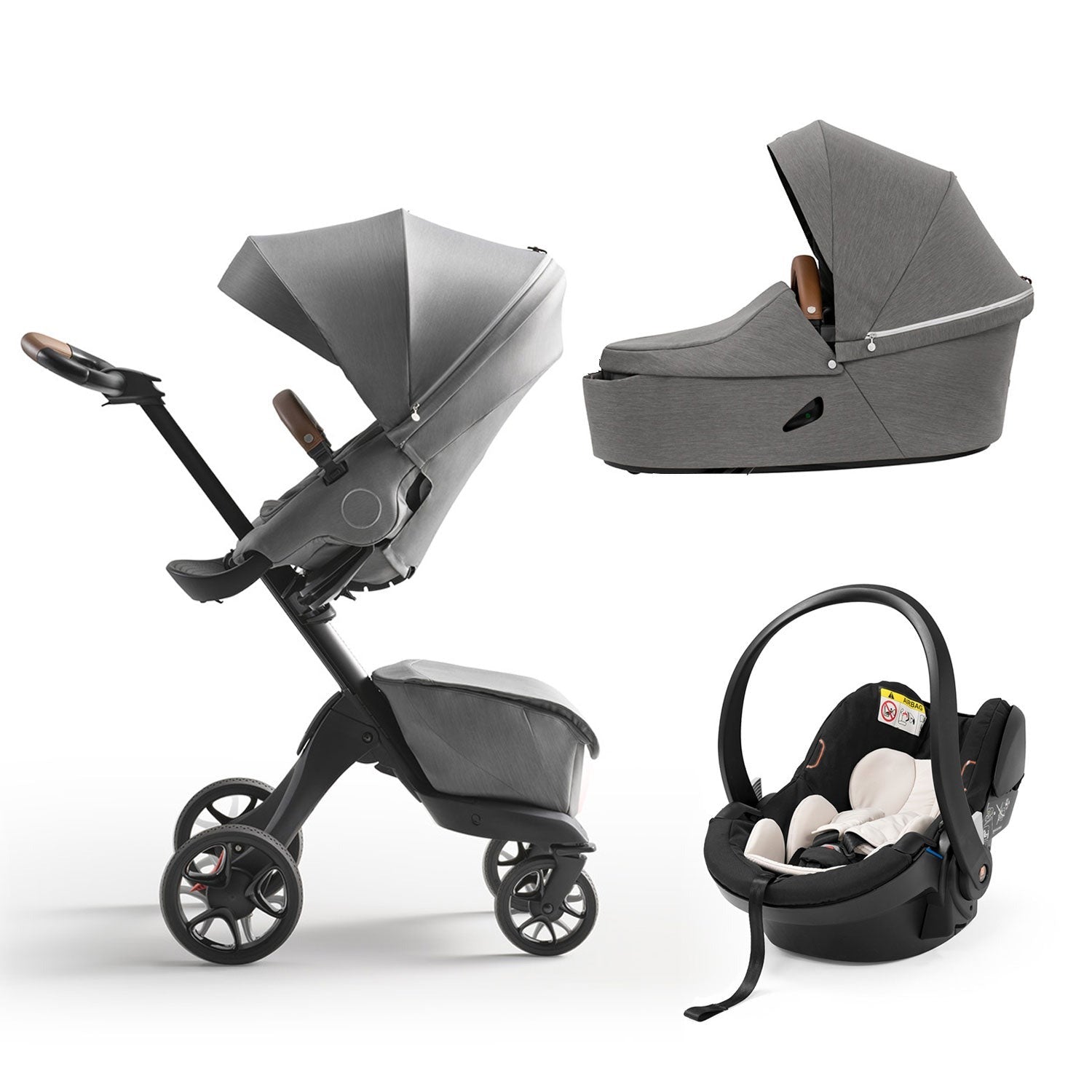 Stokke - Trio Xplory X Completo con seggiolino auto Izi Go Modular X1 I-Size