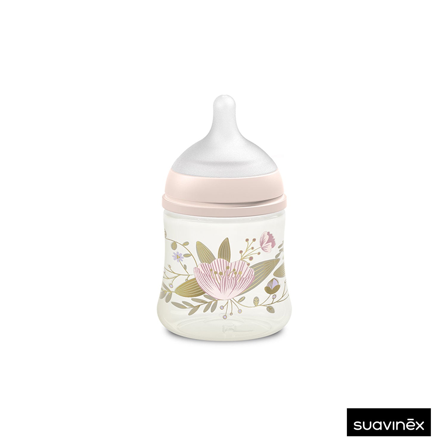 Suavinex - Biberon 150ml flusso lento 0m+ Gold Edition