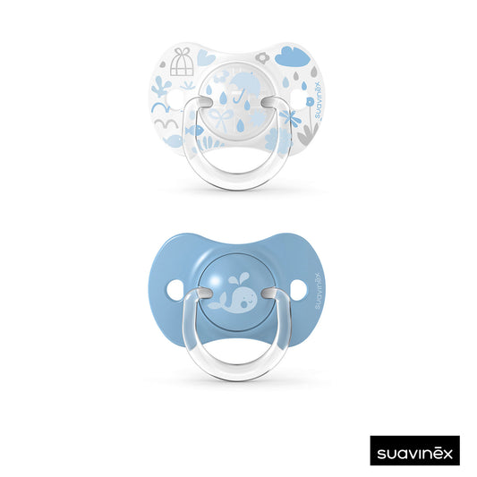 Suavinex - Succhietti 18+ mesi con tettina simmetrica SX pro Memories