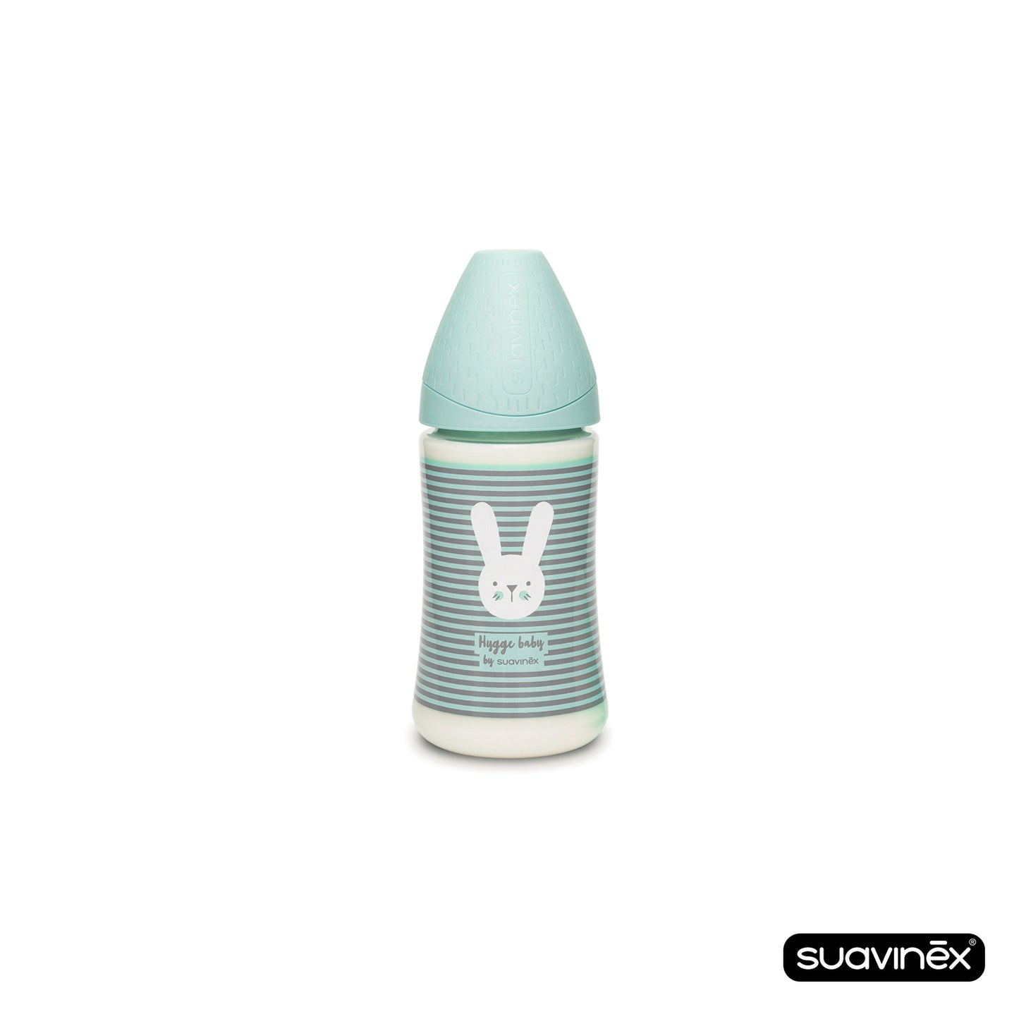 Suavinex - Hygge Bottle 270 ml with Round Teat 3 Positions 0m+