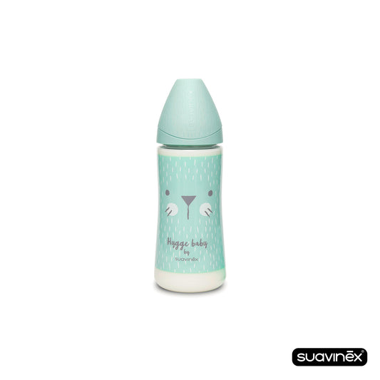 Suavinex - Hygge Baby Food Bottle 360 ​​ml with Dense Flow Teat 4m+