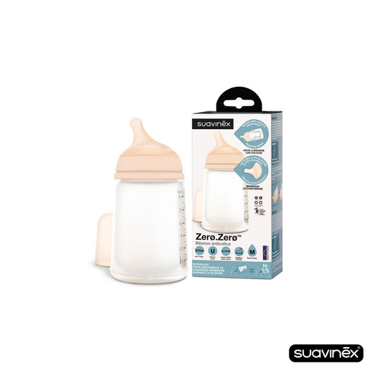 Suavinex - Anti-colic bottle ZERØ.ZERØ Special for breastfeeding