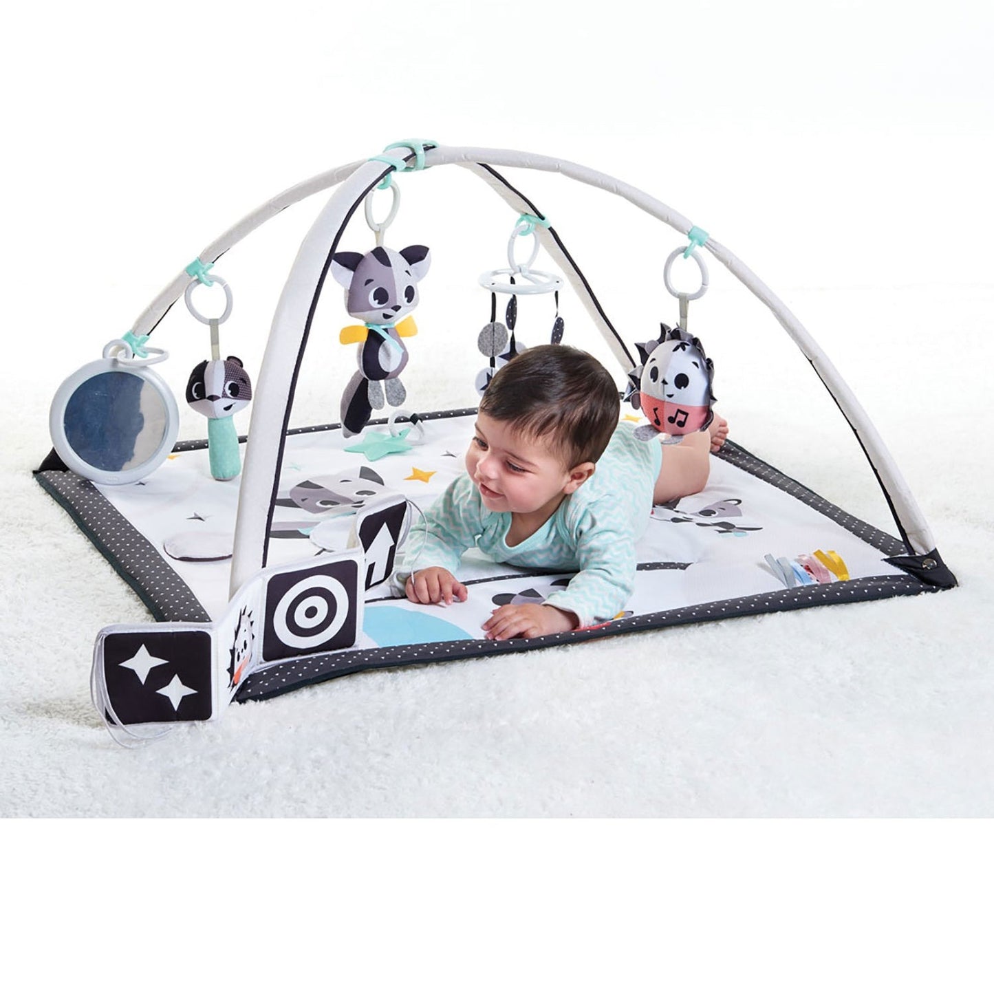 Tiny Love - Palestrina neonato Black & White Gymini®