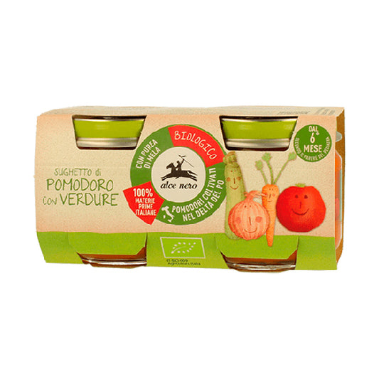 Alce Nero -  Sugo Pomodoro Verdure 2x80g