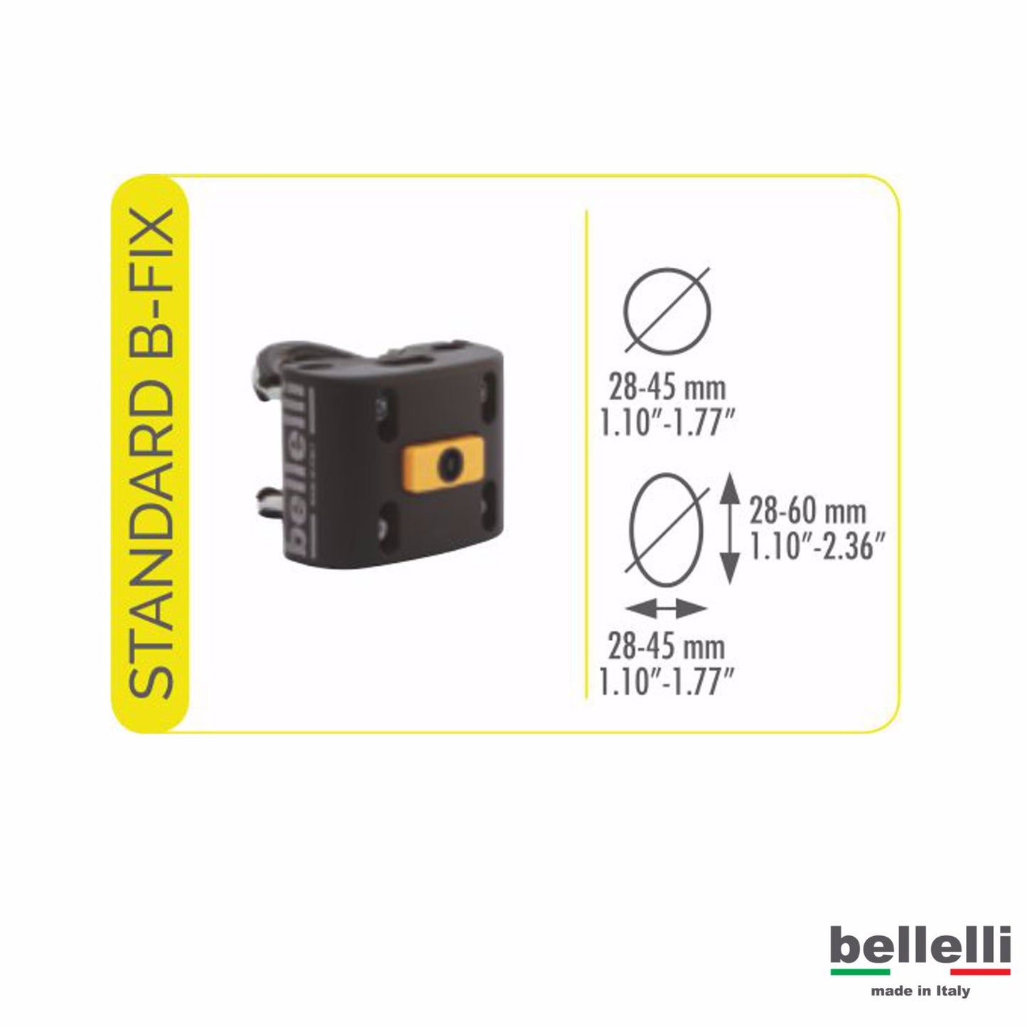 bellelli seggiolino freccia specifiche tecniche iperbimbo