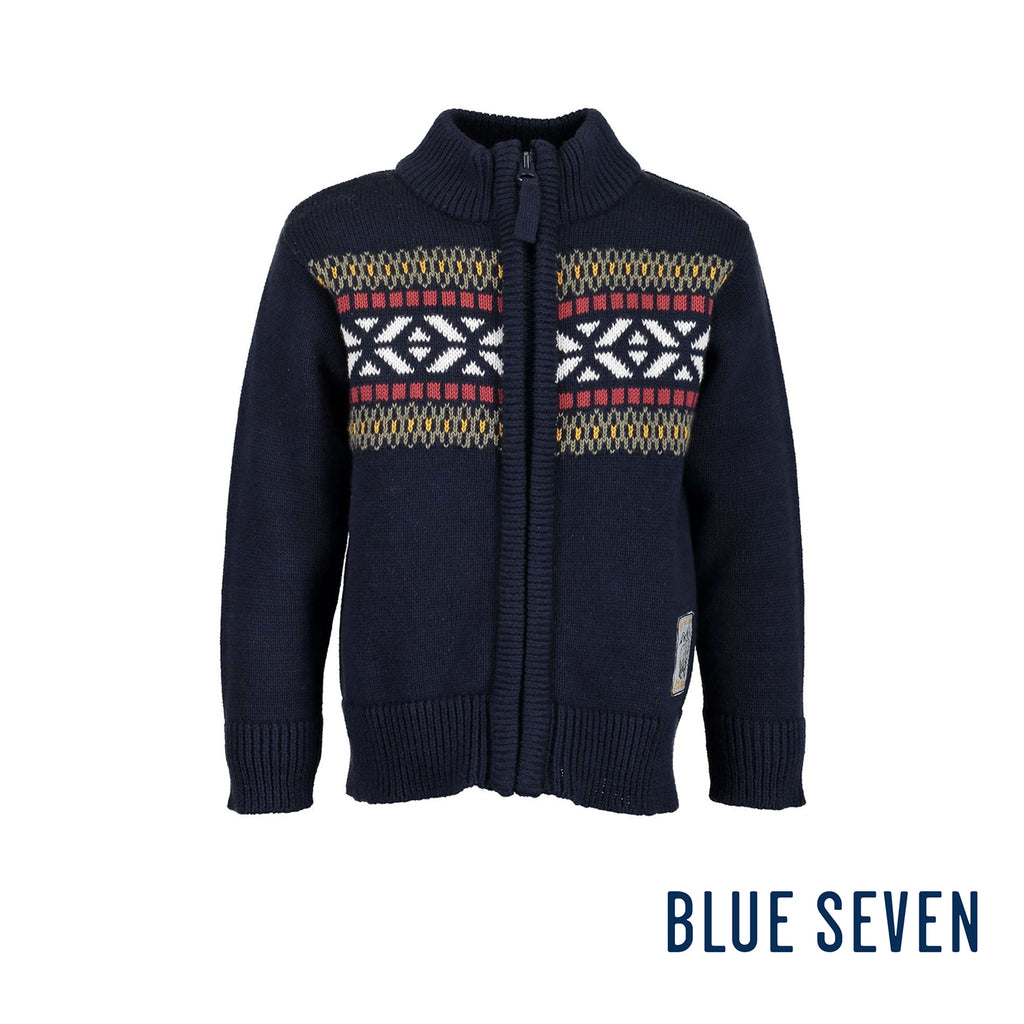 Blue Seven - Blue Baby Boy Cardigan