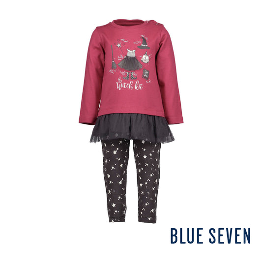 Blue Seven - Completo Maglietta + Pantaloni Baby Bambina