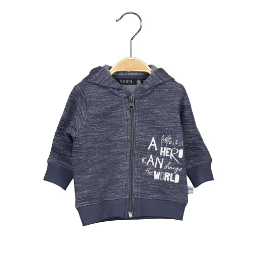 Blue Seven - Felpa Neonato Dark Blu