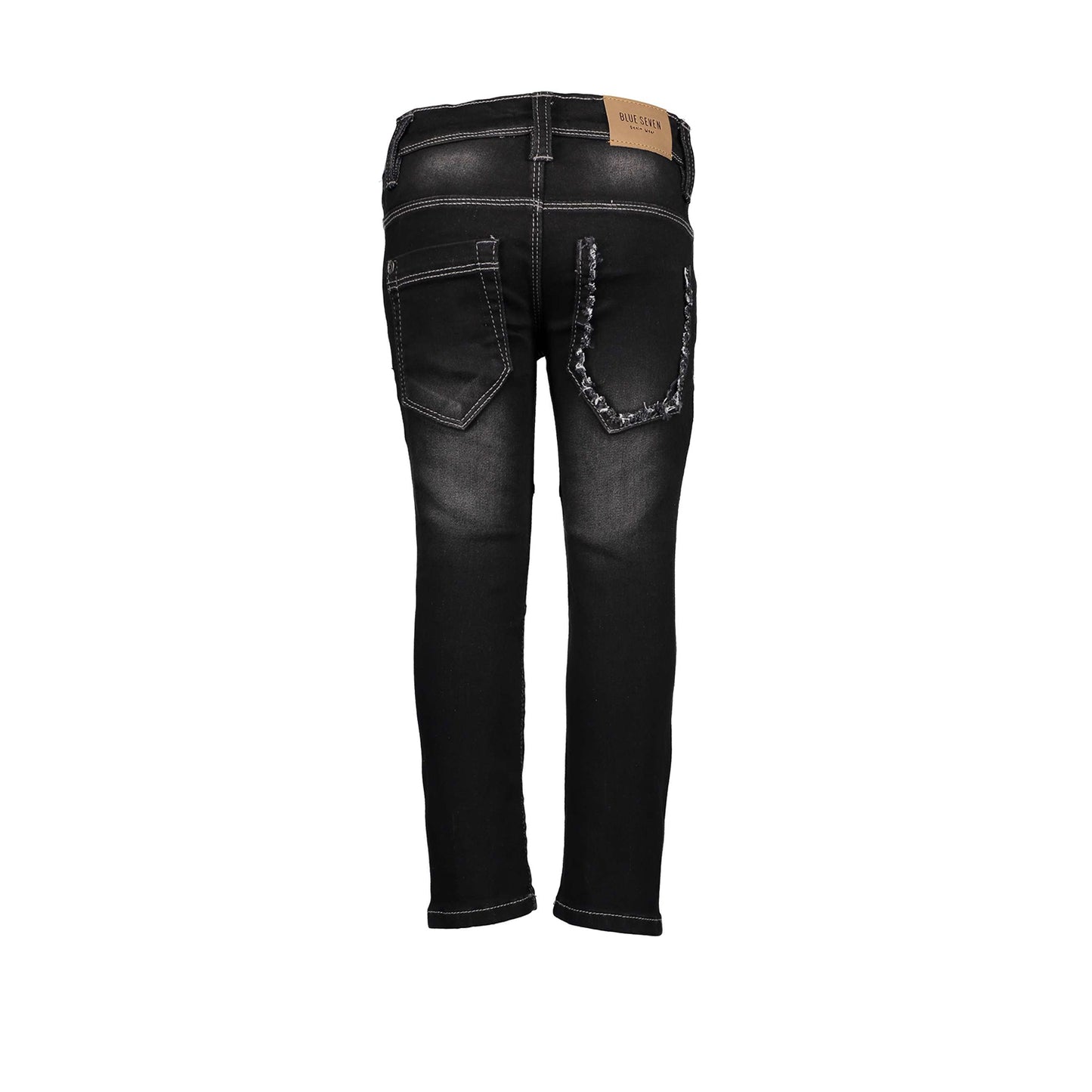 Blue Seven - Jeans Nero Bambino Junior