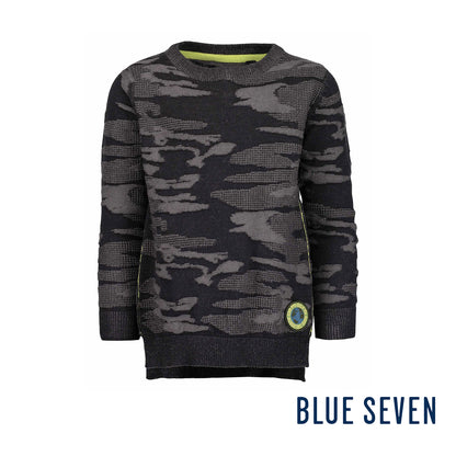 Blue Seven - Pullover Bimbo Junior Mimetico