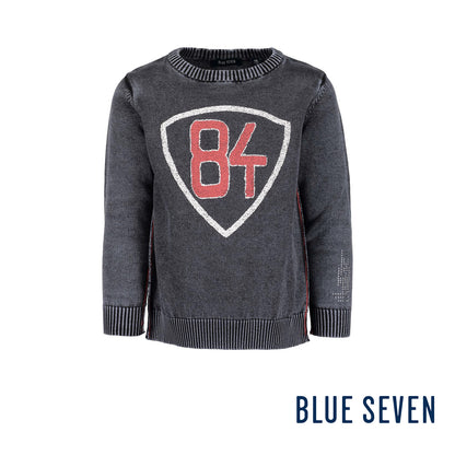 Blue Seven - Maglione Nero Bimbo Junior