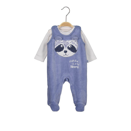 Blue Seven - Cobalt Blue Newborn Jumpsuit LAST SIZE 1-2 MONTHS