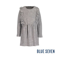 Blue Seven - Vestito Bimba Junior Grigio