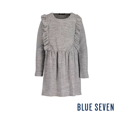 Blue Seven - Vestito Bimba Junior Grigio