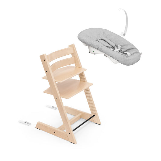 STOKKE – Offer TRIPP TRAPP High Chair + Newborn Bouncer
