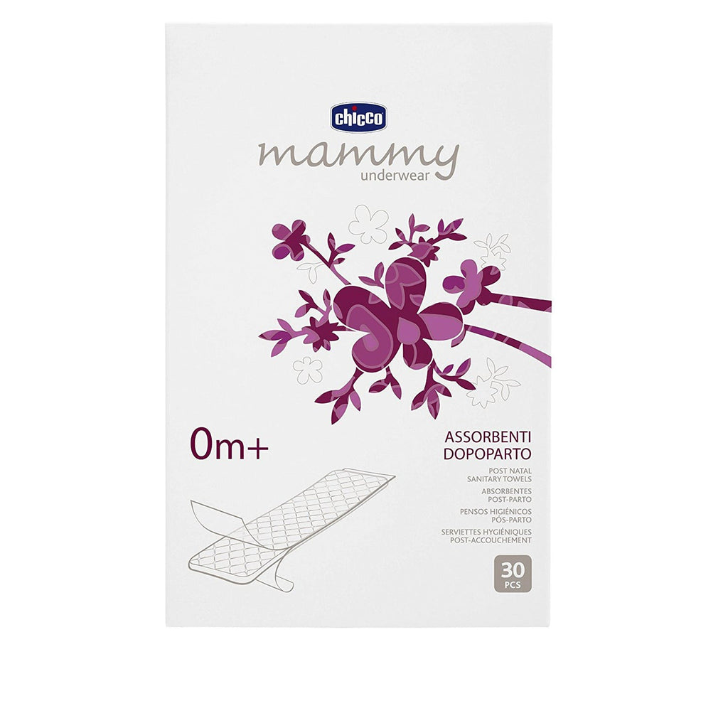 Chicco - 3-layer postpartum pads 30 pcs