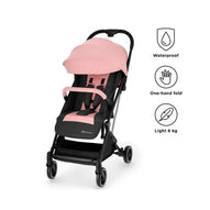 Kinderkraft - Passeggino Ultraleggero Indy Completo di Coprigambe e Parapioggia