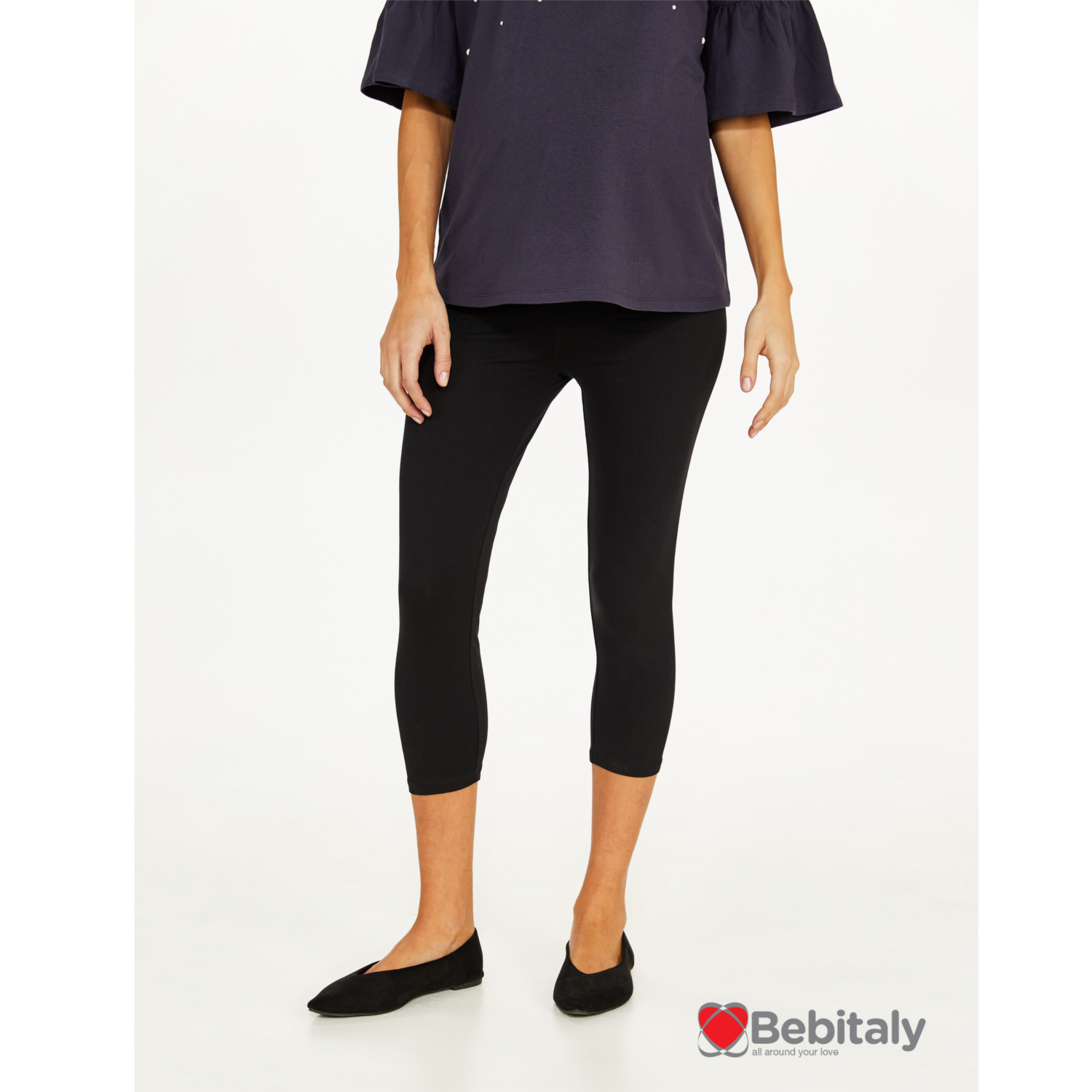 Leggings Premaman Herzmutter - Cotone, Vita Alta, Comodi E Morbidi - Foto 9