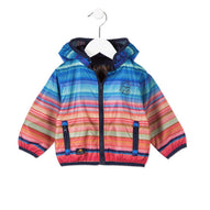 Losan - Giacca Bimbo Baby a Righe con Cappuccio