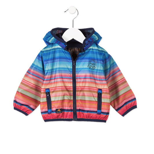 Losan - Baby Striped Jacket with Hood
