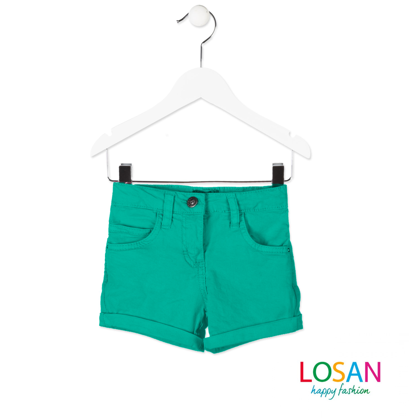 Losan - Elastic Junior Shorts For Girls Various Colors