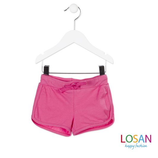 Losan - Baby Girl Basic Stretch Shorts