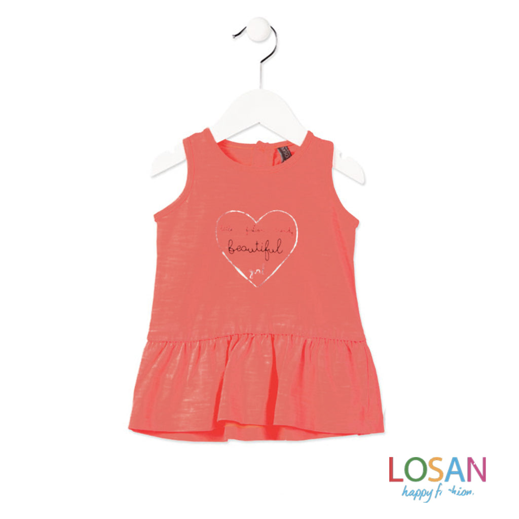 Losan - Vestito Scamiciato Baby Bambina